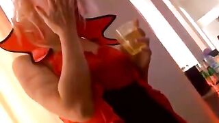 Student group orgy with MILF sex party gangbang, featuring Foxy Elise Katty West & Nick Morris