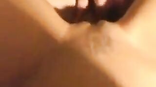 A girl with a tight ass is being fucked in a close-up scene