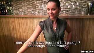 Bartender agreed to have sex with a beautiful man