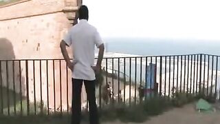 Group sex in public, with a camera to capture it all