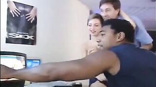 Actress fucked by two guys for better hearing