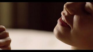 Delicate sex with a beautiful and affectionate girl in stockings