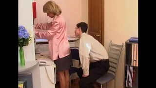 Hot Russian mom fucked by her son in a steamy scene