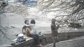 The guy has photographed public sex with an 18+ teen