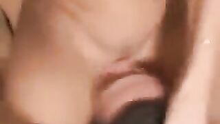A woman sat on his face with a pussy and ordered to lick