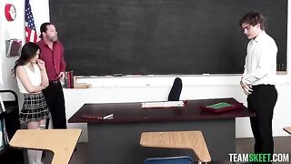 How to get a guy's cock in the mouth of a tiny girl