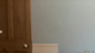 A hot girl has one last wild shower sex