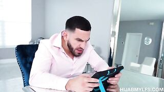 Sexual girl participates in cultural exchange with a man