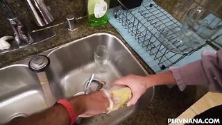 A man rewarded his wife for her good work with sex