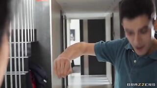Fella fucks his imaginary girlfriend in a fantasy scene