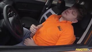 Road rage turns into a hot sex in the car