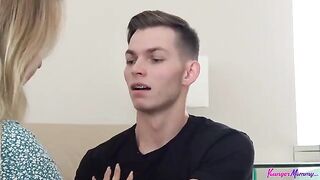 One Plus One Equals Fuck Me - two blondes on the couch getting it on