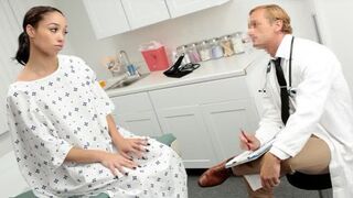 The doctor recommends sex to his patient for her good
