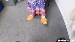 A young girl repeats the same fault again and again