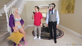 A husband watches as his wife is fucked by a stranger