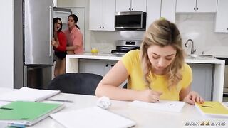 Unforgettable big natural tit threesome with amazing girls