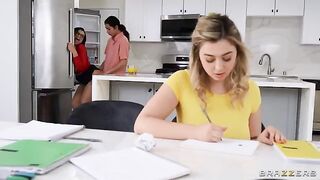 Unforgettable big natural tit threesome with amazing girls