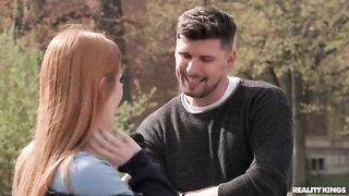 Two redheads have great sex with each other in an intimate moment