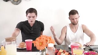 My swap family’s summer barbecue gets really hot and passionate