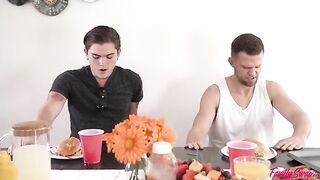 My swap family’s summer barbecue gets really hot and passionate