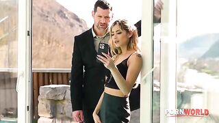 Hot housewife Veronica Leal cheats on her hubby with the pool guy