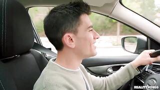 You better handle my balls, brunette