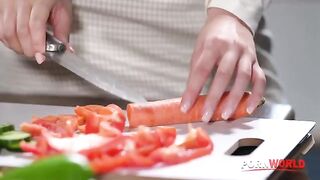A pleasure for my body, a delight for my soul. A culinary and sensual intercourse