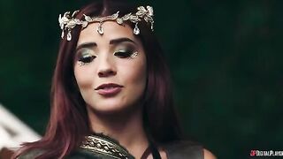 Sex rangers in the style of American students in nature