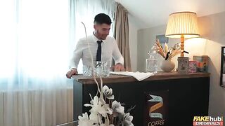A guy came to the madam and asked for a blowjob, she agreed