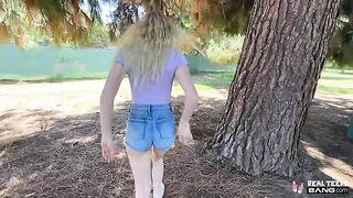 Enter me gently! - a beautiful woman with small boobs