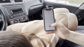 A great phone stand for girls, inspired by steamy step-fantasy scenes