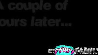 I got caught jerking off by my sexy stepsister, now she's screwing me - MyPervyFamily