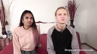 Desperate amateurs compilation from casting with Kama Sutra flair, featuring intense action