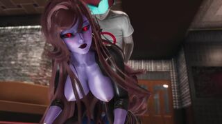 Cheating BF gets punished by the girlfriend's sexy MILF mom in FNF