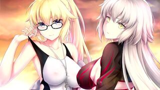 Saint and the sinner, a captivating Fate Grand Order Hentai JOI scene with Jeanne’s intense consequences