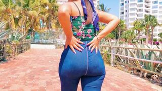 Colombian beauty with a big ass gets fucked hard