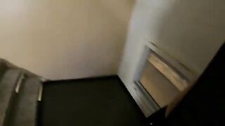 The girl was wandering around and got a call from a casting agent