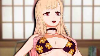 Hentai anime with voice actress Kitagawa Marin from My Dress up Darling