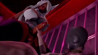 Futa Mirko fucks a guy with his huge cock hard
