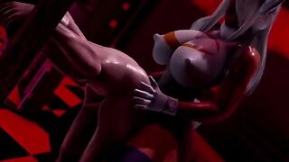 Futa Mirko fucks a guy with his huge cock hard