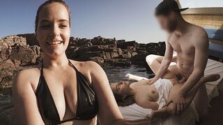 We fucked on the beach in Sardinia - an adventurous vlog