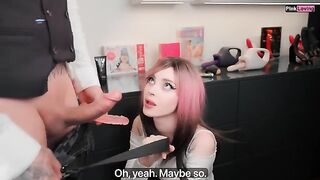 Honey, help me choose a new toy in the sex shop
