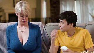 The man did not expect such an act from his stepmom, but he liked it