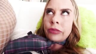 An angel with a anal character, delivering intense and passionate scenes
