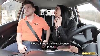 A hot woman tried to seduce me when I was in the car