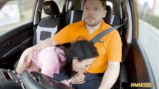 A hot woman tried to seduce me when I was in the car