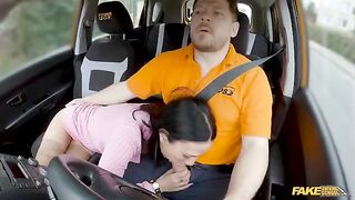 A hot woman tried to seduce me when I was in the car