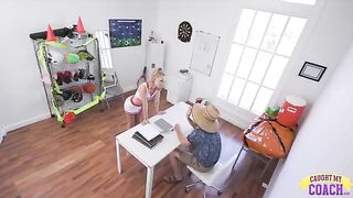 Your mouth is probably not new to sucking cock, blonde girl