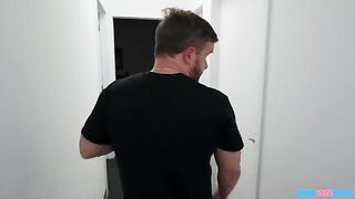Do your blowjob duty to your sexy blondie wife