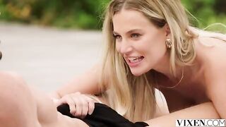 A modest girl found herself in a compromising situation on the street